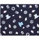 Kokka fabric japanese skull Kokka fabric japanese tradition skulls Kokka Stoff Totenkopf japanische Tradition