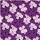 Kokka fabric with purple cherry blossoms flower Japan 2