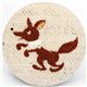 Rotkäppchen Wolf Knopf japanischer Stoffknopf 1