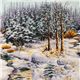 Michael Miller Christmas fabric Snowy Woods 1