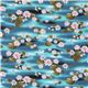 Michael Miller designer fabric Lily Pond water lilies 2
