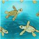 Michael Miller fabric Aqua Surf's Up sea turtles 1