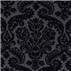 Michael Miller Stoff Dainty Damask grau-schwarz 1