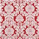Michael Miller fabric Delovely Damask red-white 2
