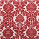 Michael Miller fabric Delovely Damask white-red 2