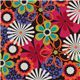 Michael Miller fabric Flower Shower colourful flowers 1