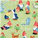 Michael Miller fabric Lawn Art cute gnomes 1