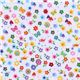 Michael Miller fabric Lil' Bitty flowers mushrooms bird 1
