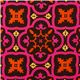 Michael Miller fabric Moorish Tile ornament Patty Young 1