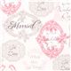 Michael Miller fabric Mr. & Mrs. wedding flowers 1