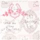 Michael Miller fabric Mr. & Mrs. wedding flowers 2