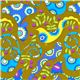 Michael Miller Stoff Pretty Bird Tauben Vogel Blume 1