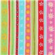 Michael Miller fabric Stripe Ditty flowers stripes 1