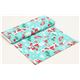 Michael Miller fabric aqua Yule Critters deer Christmas 6