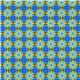 Michael Miller fabric blue Ground Cover plants 2