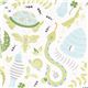 Michael Miller fabric garden animals by Patty Sloniger 1