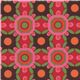 Michael Miller fabric pink Ground Cover plants 1