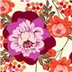 Michael Miller fabric with big roses and flowers 1
