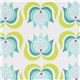 Michael Miller Stoff mit Lotus Blumen by Patty Young 3