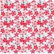 Michael Miller fabric with rosa and turquoise flowers 2
