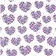 Michael Miller flower fabric colourful heart florets 2