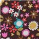 Michael Miller knit fabric Elvira Flowers 1