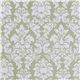 Michael Miller laminate fabric Dandy Damask green 1