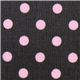 Michael Miller laminate fabric Dumb Dot pink dots 1