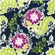 Michael Miller premium laminate fabric flower 1