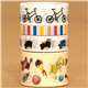 Paper Tape set bike car toys stripes 1