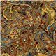 Robert Kaufman Herbst Stoff mit Blttern & Ornamenten 2