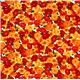 Robert Kaufman fabric with red and yellow flowers 2