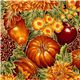 Robert Kaufman golden autumn fabric fruit & flower 1