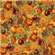 Robert Kaufman golden autumn fabric fruit & flower 2