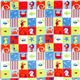 Timeless Treasures sea animal fabric with sea horse crab 2