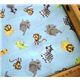 Zoo Animals fabric giraffe elephant crocodile 0.5m 1