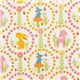animal fabric with rabbit lamb mouse de Riley Blake USA 1