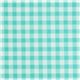 aqua-white gingham Michael Miller fabric Picnic 2