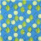 schöner blauer Limonellen Stoff Robert Kaufman 2