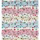 beautiful designer fabric colourful mushrooms Japan 2