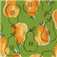 beautiful green pears fabric Robert Kaufman 1