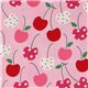 schöner rosa Kirschen Stoff Robert Kaufman 1