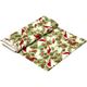 beige Timeless Treasures Christmas fabric birds fir cone 3