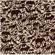 beige animal fabric with brown animals Alexander Henry USA 2