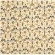 beige birch organic fabric from the USA trees & mushrooms 2
