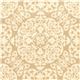 beige ornament premium laminate fabric by Michael Miller 1