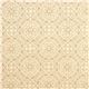 beige ornament premium laminate fabric by Michael Miller 2