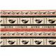 beige retro kitchen utensils stripes fabric Michael Miller 2