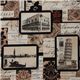schwarzer Michael Miller Venedig Stoff Venice 1