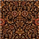 black Michael Miller fabric Angelica Golden Angel 1